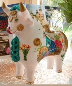 Handmade Peruvian Ceramic Bull "Torito de Pucara"