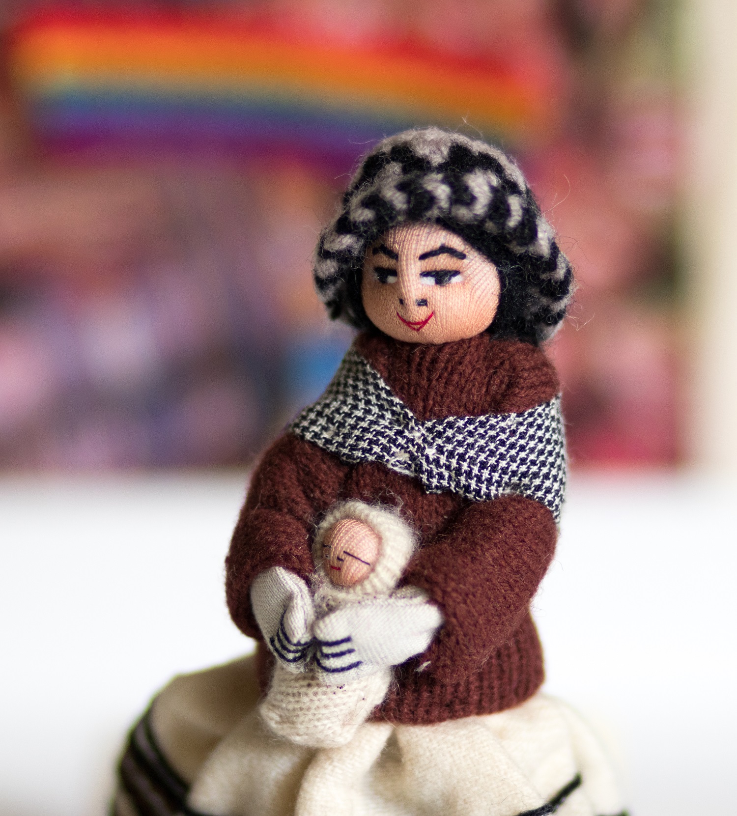 Details about   NATIVE ANDEAN BABY GIRL DOLL TRADITIONALLY DRESSED W/MANTA NIB COLORFUL SOFT 