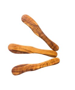 Olive Wood Spreader Knife Hand Carved 